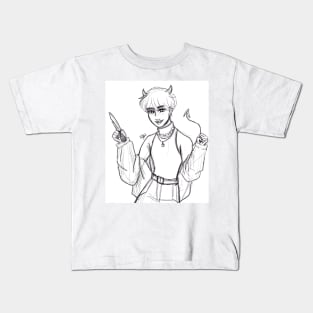 Devil Jisung Kids T-Shirt